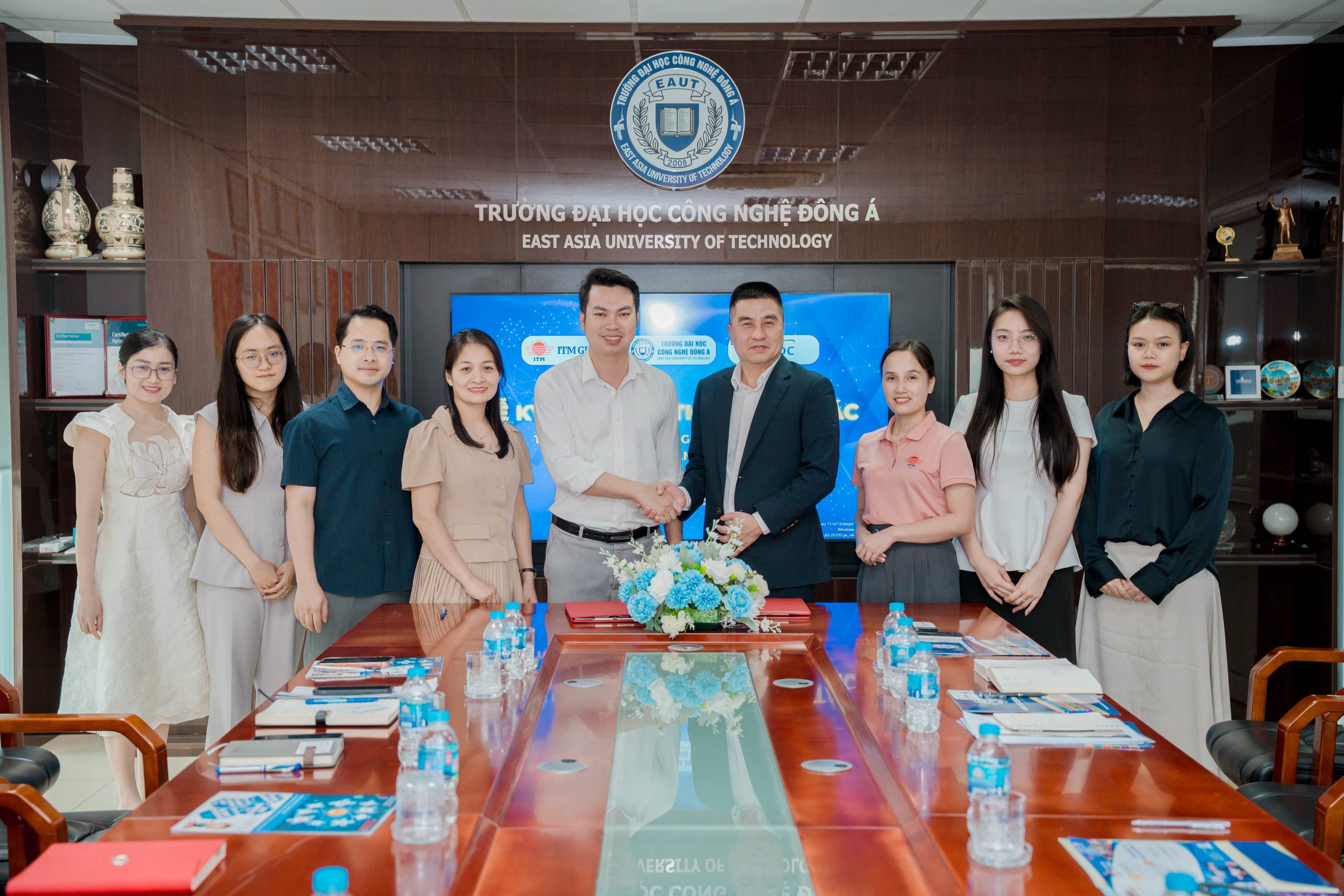 Lễ ký kết MOU giữa ITM Group và Trường Đại Học Công Nghệ Đông Á